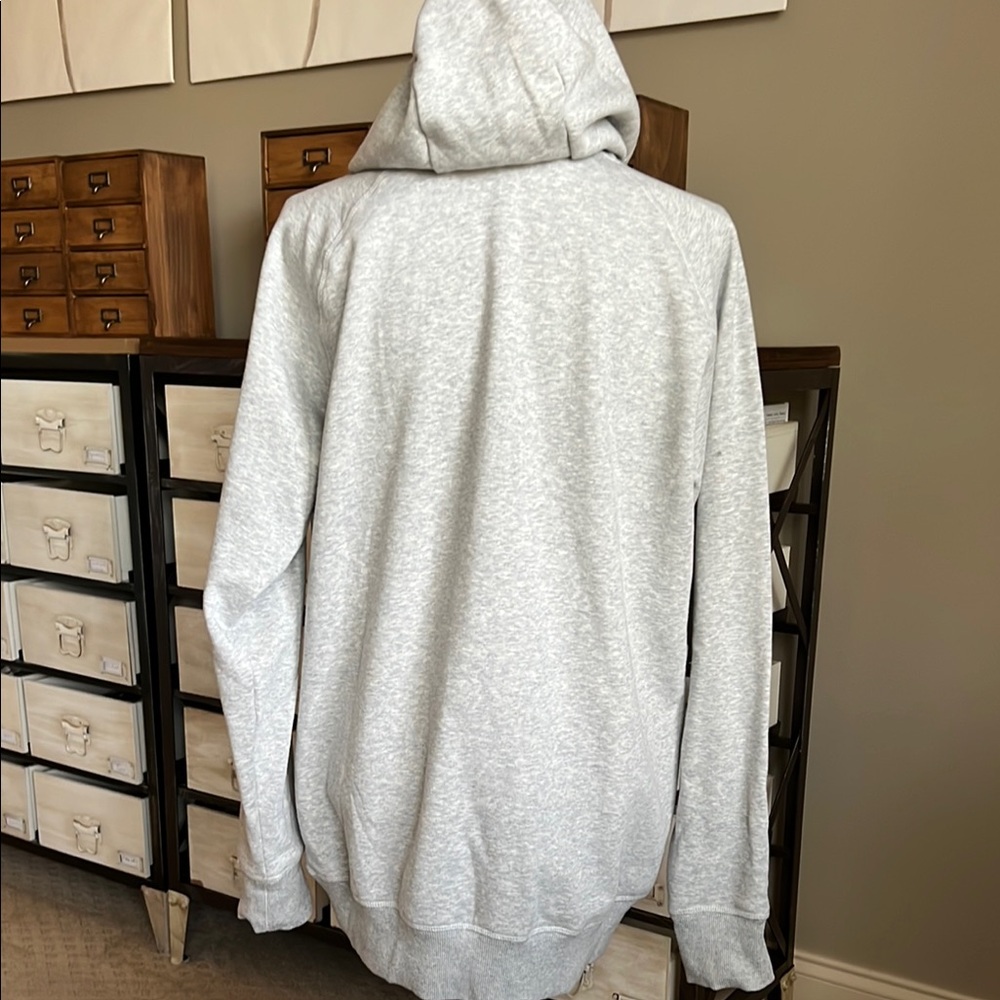 Gymshark Gray Graphic Hoodie Sweatshirt - Picture 4 of 8